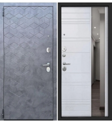 Входная дверь КОСМО Стиль Зеркало 
