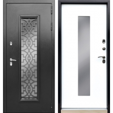 Входная дверь КАМИЛА Антик Серебро Термо 