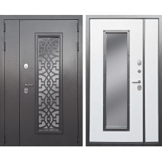 Входная дверь КАМИЛА Антик Серебро 1200