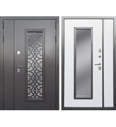 Входная дверь КАМИЛА Антик Серебро 1200