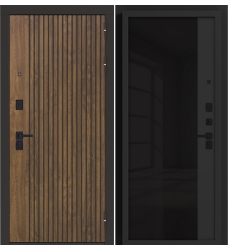 Входная дверь ДИОНА Черная лакобель