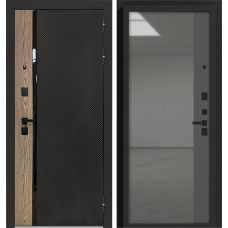 Входная дверь СИГМА Зеркало Графит