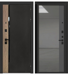 Входная дверь СИГМА Зеркало Графит